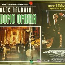 Cine: KQ66 LA SOMBRA THE SHADOW ALEC BALDWIN PENELOPE ANN MILLER SET DE 6 POSTERS ORIGINAL ITALIANO 47X68. Lote 16438706