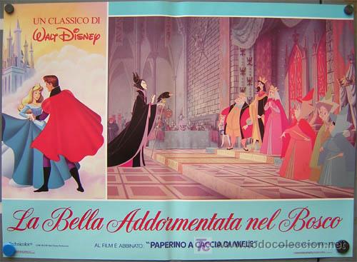 Qa84 La Bella Durmiente Walt Disney Set De 6 Po Buy Children Film Posters At Todocoleccion