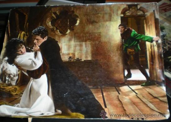 Cinema: 6400 - Notre Dame de Paris Film con Anthony Quinn junto a Gina Lollobrigida -1956 - 39,5x30 cm