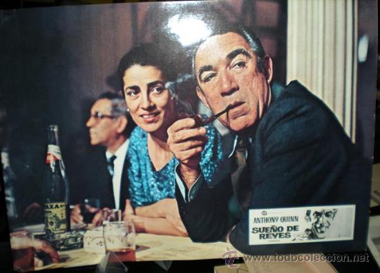 Kino: 6404 - SUE&Ntilde;O DE REYES ANTHONY QUINN IRENE PAPAS 23,5x33,5 apr&oacute;x.