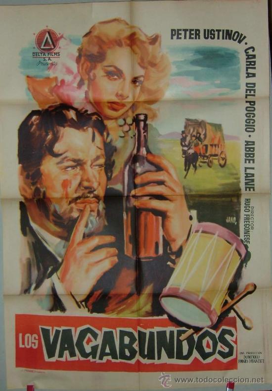 Cin&eacute;ma: LOS VAGABUNDOS  --- PETER USTINOV ---  ABBE LANE