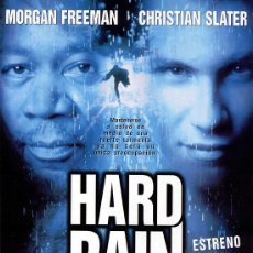 Cine: 'HARD RAIN', CON MORGAN FREEMAN.. Lote 17731785