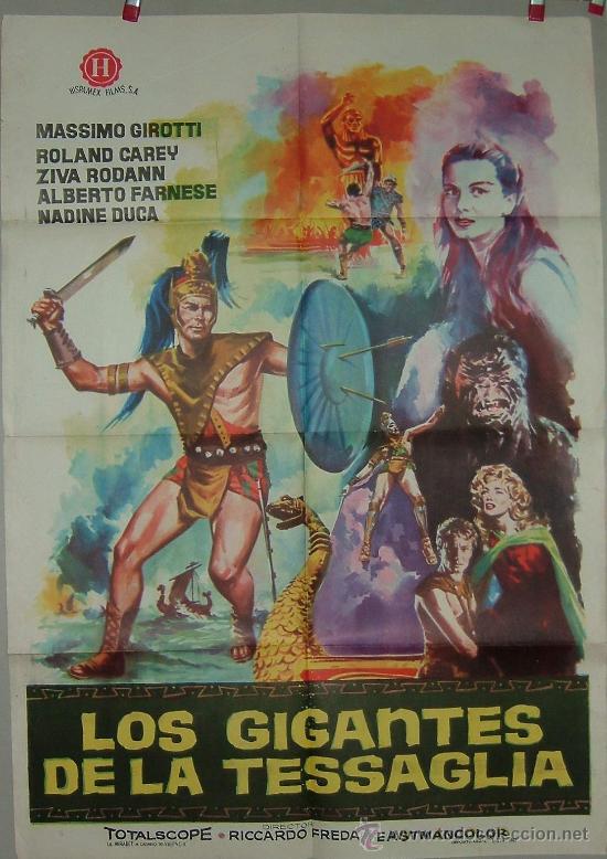 Cine: LOS GIGANTES DE LA TESAGLIA   EN