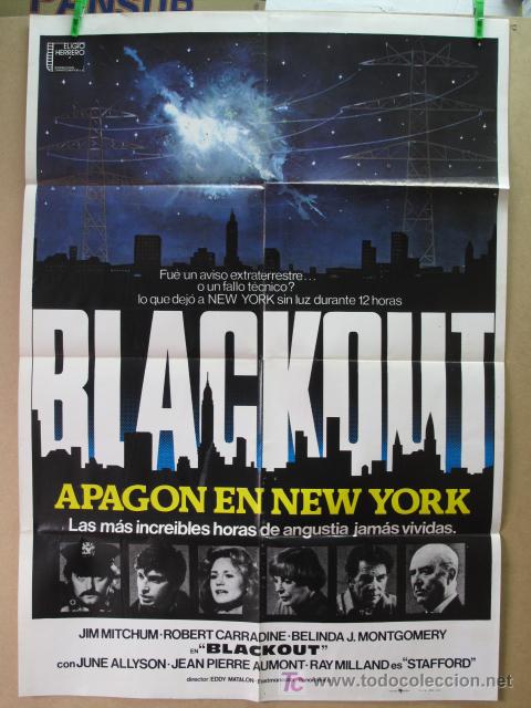 Cinema: BLACKOUT APAGON EN NUEVA YORK