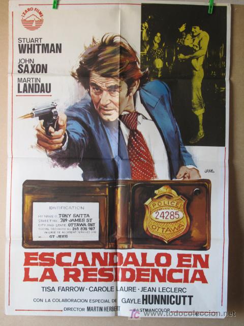 Cin&eacute;ma: ESCANDALO EN LA RESIDENCIA