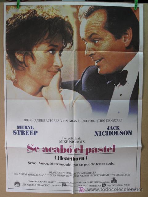 Cine: SE ACABO EL PASTEL