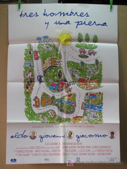 Cine: TRES HOMBRES Y UNA PIERNA