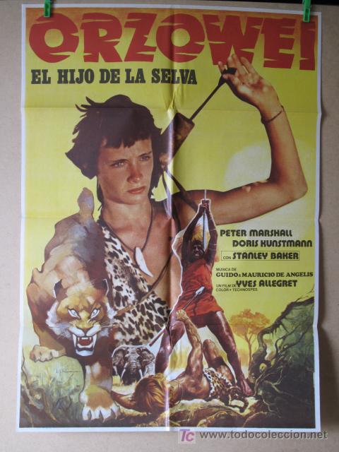 Cine: ORZOWEI EL HIJO DE LA SELVA - Foto 1