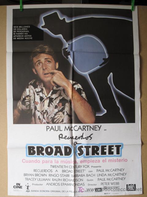 Cin&eacute;ma: RECUERDOS A BROAD STREET