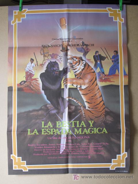 Cine: LA BESTIA Y LA ESPADA MAGICA