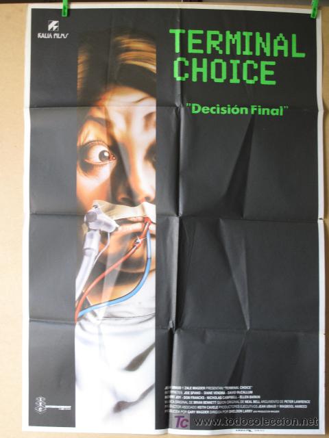 Cine: TERMINAL CHOICE DECISION FINAL - Foto 1