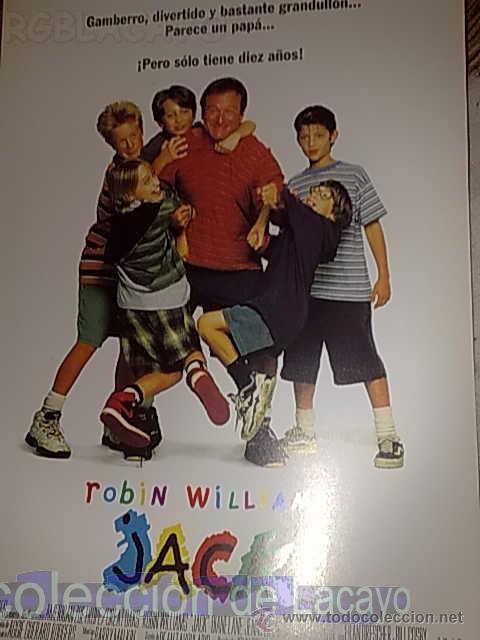 Cinema: AFICHE O CARTEL JACK MINI POSTER CARTULINA 20 X 30 CMTS.CON SINOPSIS Y FICHAS TRASERAS