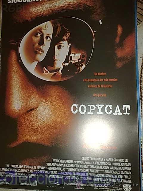 Cinema: AFICHE O CARTEL COPYCAT MINI POSTER CARTULINA 20 X 30 CMTS.CON SINOPSIS Y FICHAS TRASERAS
