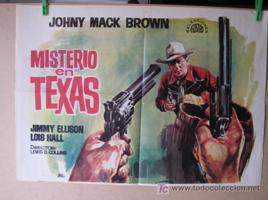 Cinema: MISTERIO EN TEXAS  70 X 50