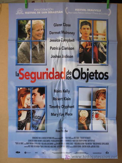 Cine: LA SEGURIDAD DE LOS OBJETOS - Foto 1