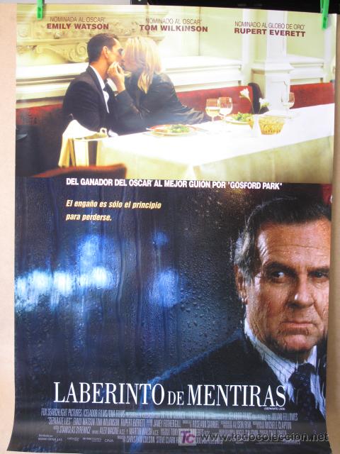 Cine: LABERINTO DE MENTIRAS - Foto 1