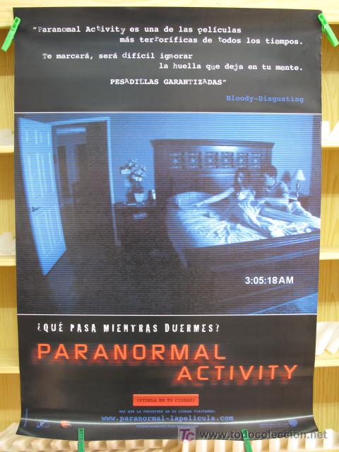 Cin&eacute;ma: PARANORMAL ACTIVITY