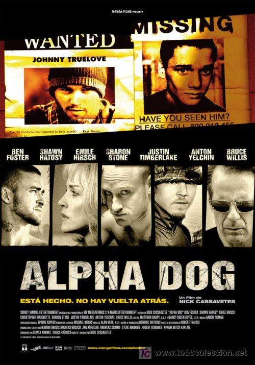 Cin&eacute;ma: CARTEL DE CINE ALPHA DOG AMELIA TAMA&Ntilde;O 70X100