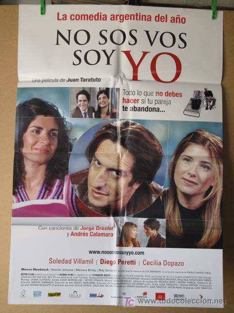 Cine: NO SOS VO SOY YO - Foto 1