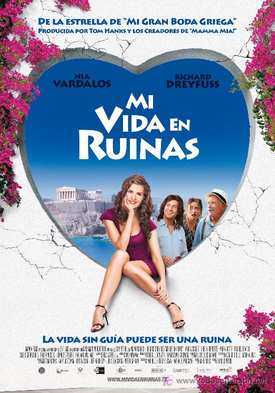 Kino: CARTEL DE CINE ORIGINAL TAMA&Ntilde;O 70X100 MI VIDA EN RUINAS