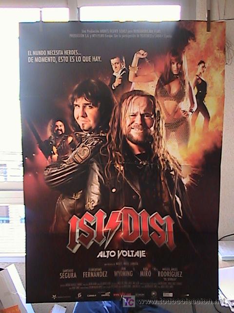 Cinema: ISI SS DISI, CARTEL DE CINE ORIGINAL 70x100 APROX (6)