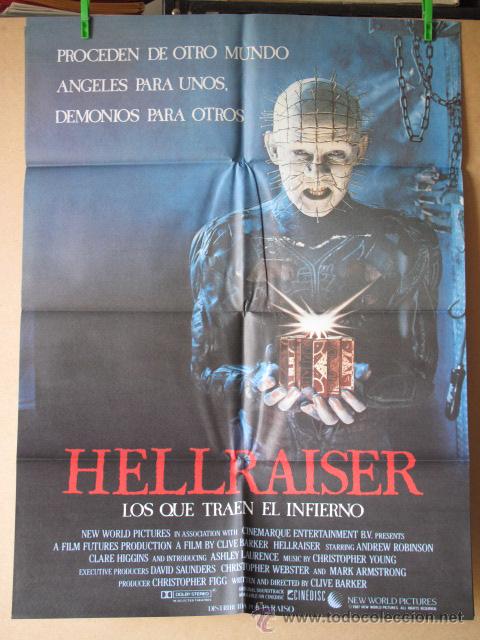 Cine: CAR951 HELLRAISER POSTER ORIGINAL - Foto 1