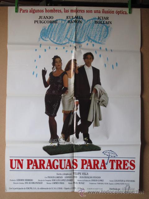 Cine: UN PARAGUAS PARA TRES