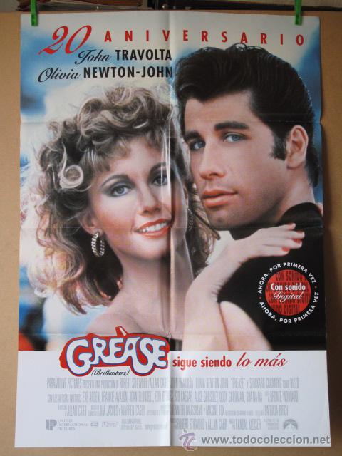 Cine: GREASE POSTER ORIGINAL - Foto 1