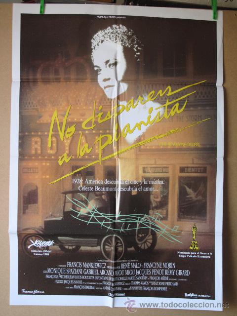 Cine: NO DISPAREN A LA PIANISTA