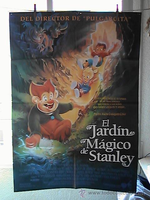 Cinema: EL JARDIN MAGICO DE STANLEY, CARTEL DE CINE ORIGINAL 70x100 APROX (32)