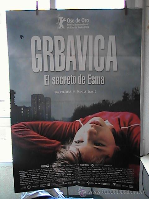 Cinema: GRBAVICA EL SECRETO DE ESMA, CARTEL DE CINE ORIGINAL 70x100 APROX (36)