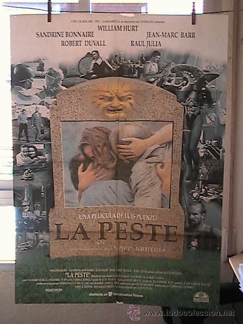 Cinema: LA PESTE, CARTEL DE CINE ORIGINAL 70x100 APROX (39)