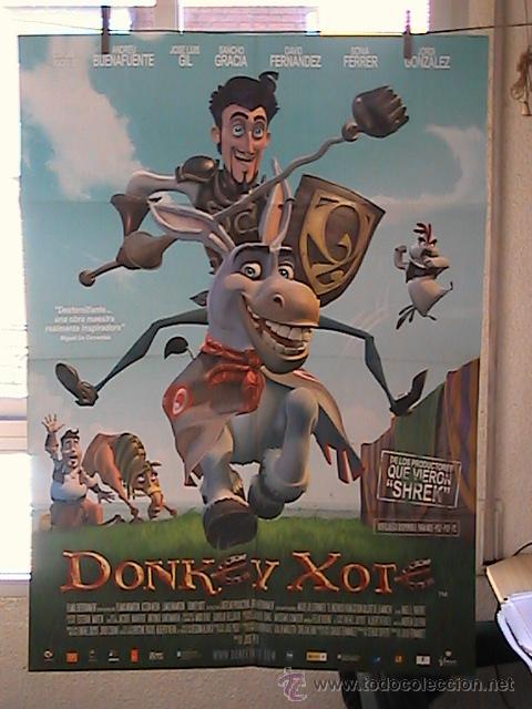 Cinema: DONKEY XOTE, CARTEL DE CINE ORIGINAL 70x100 APROX (40)