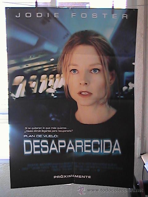 Cinema: PLAN DE VUELO: DESAPARECIDA, CARTEL DE CINE ORIGINAL 70x100 APROX (44)