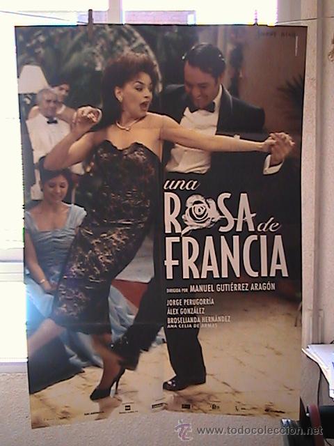 Cine: UNA ROSA DE FRANCIA, CARTEL DE CINE ORIGINAL 70x100 APROX (45)