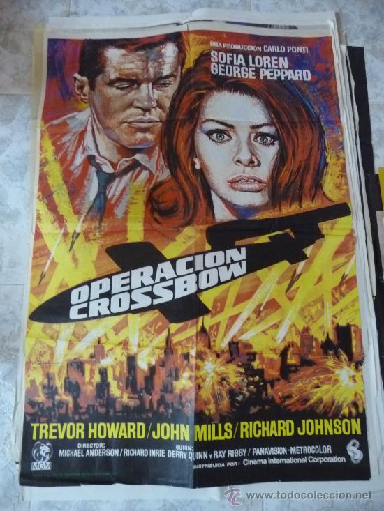 Cine: OPERACION CROSSBOW - SOFIA LOREN,GEORGE PEPPARD - Foto 1