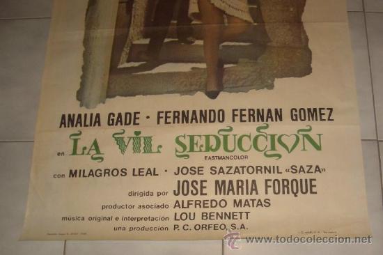 Cine: LA VIL SEDUCCI&Oacute;N,A&Ntilde;O 1968 - Foto 3