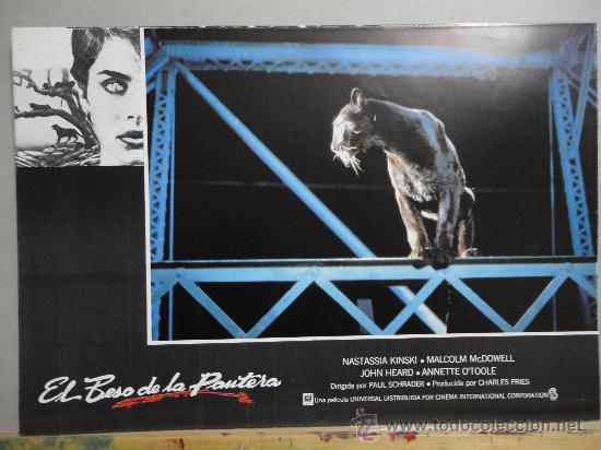 Cin&eacute;ma: EL BESO DE LA  PANTERA    9 LOBBYS CARD  diferentes NUM 21