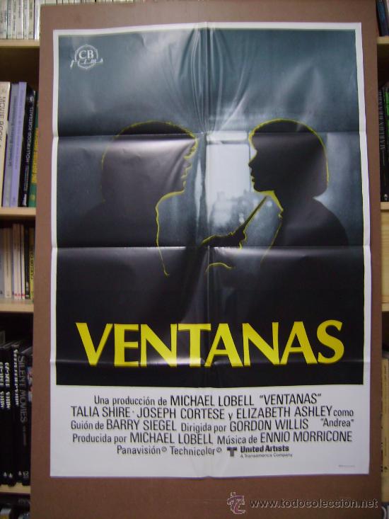 Cinema: VENTANAS, con Elizabeth Ashley. POSTER. 1980.