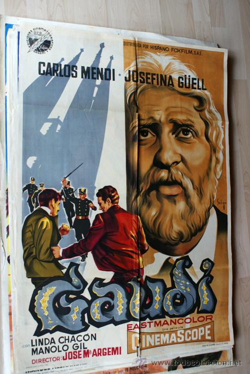 Cine: GAUD&Iacute;, 1960. SOLIG&Oacute; - Foto 1