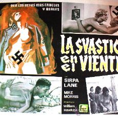 Cine: LA SVASTICA EN EL VIENTRE 1977 (LOBBY CARD ORIGINAL) . Lote 24864108