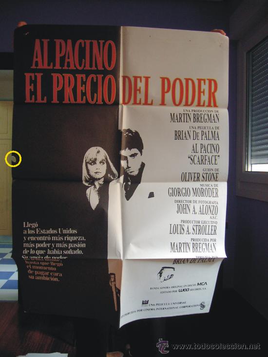 Cine: Cartel  El precio del poder / Scarface (Al Pacino) - Foto 1