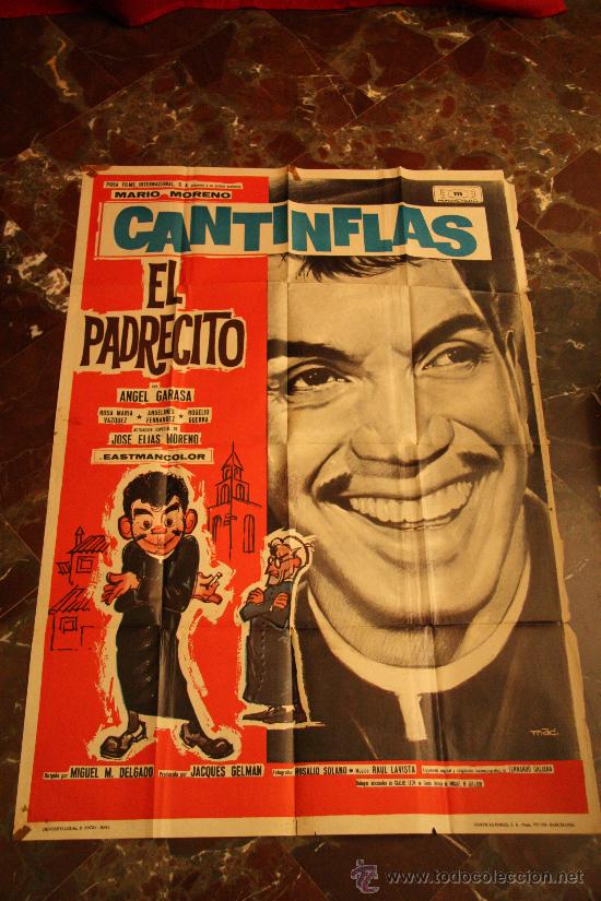 El Padrecito Cartel 1965 Mario Moreno Cantinfl Comprar Carteles Y Posters De Películas De 5961