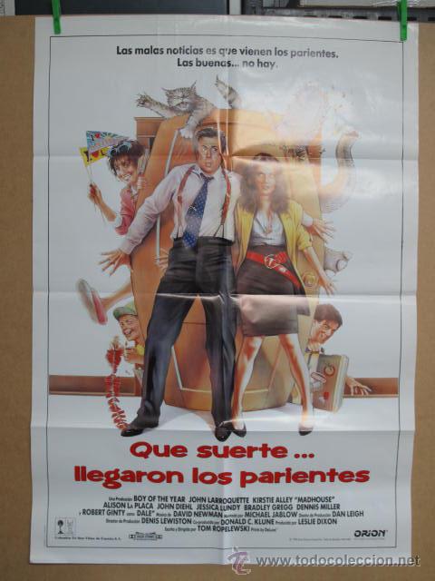 Cine: QUE SUERTE LLEGARON LOS PARIENTES - Foto 1