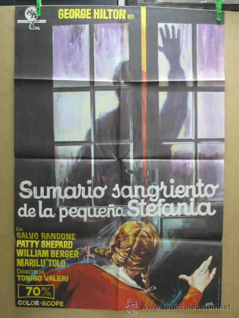 Cine: SUMARIO SANGRIENTO DE LA PEQUE&Ntilde;A STEFANIA