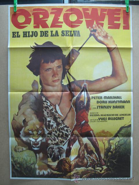 Cine: ORZOWEI EL HIJO DE LA SELVA - Foto 1