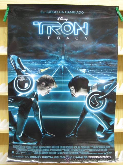 Cine: TRON LEGACY POSTER ORIGINAL - Foto 1