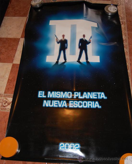 Kino: CARTEL DE CINE  SUPERGRANDE DE LOS HOMBRES DE NEGRO