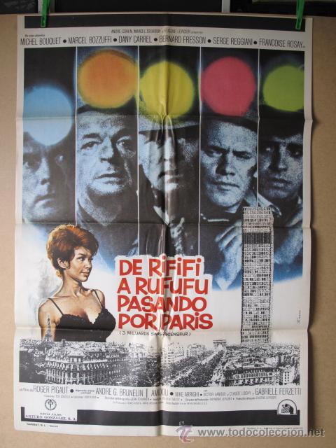 Kino: DE RIFIFI A RUFUFU PASANDO POR PARIS