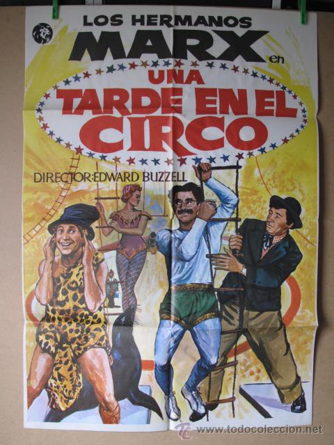 Cine: LOS HERMANOS MARX EN UNA TARDE EN EL CIRCO - Foto 1